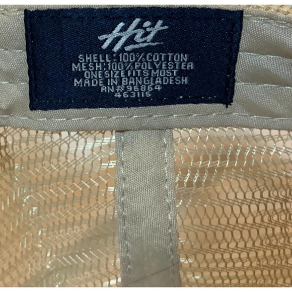 GPO German Precision Optics Shooting SnapBack Trucker Hat Brown w Mesh Cap New! - Picture 5 of 6